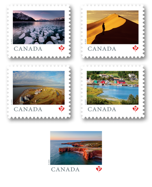 From Far and Wide (2020) : Canada domestic rate stamps   coil of 100