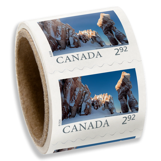 From Far and Wide (Part 4): International rate stamps   coil of 50