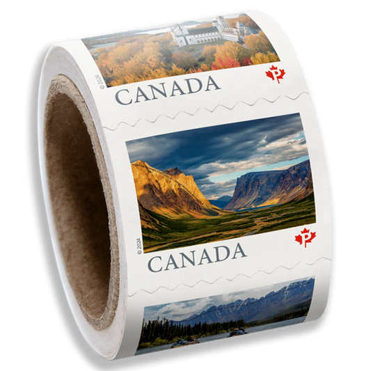 From Far and Wide (Part 4): Permanent™ domestic rate stamps   Coil of 100