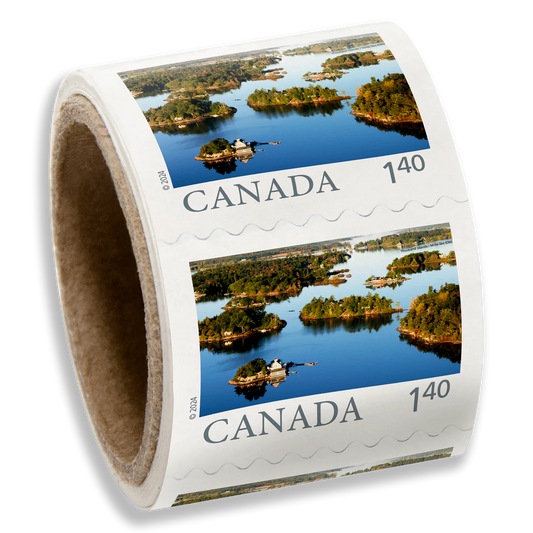 From Far and Wide (Part 4): U.S. rate stamps   coil of 50